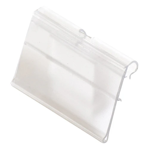Soporte Tag Para Etiqueta Precios Ganchos De Exhibidores. Medida 80 X 42 Mm. (1 PZA) - Image 2