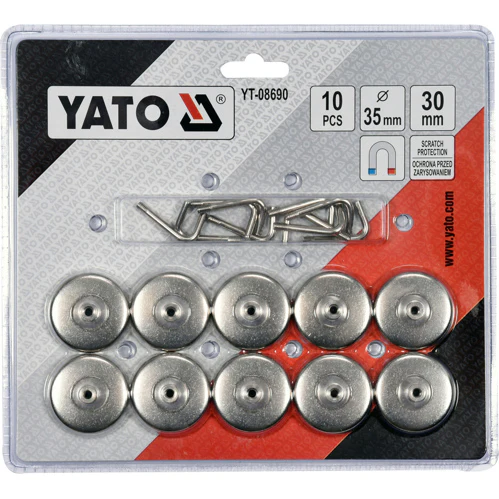 10 Pcs De Ganchos Magneticos De 1 Â½â€. Para Colgar Herramientas - Image 2