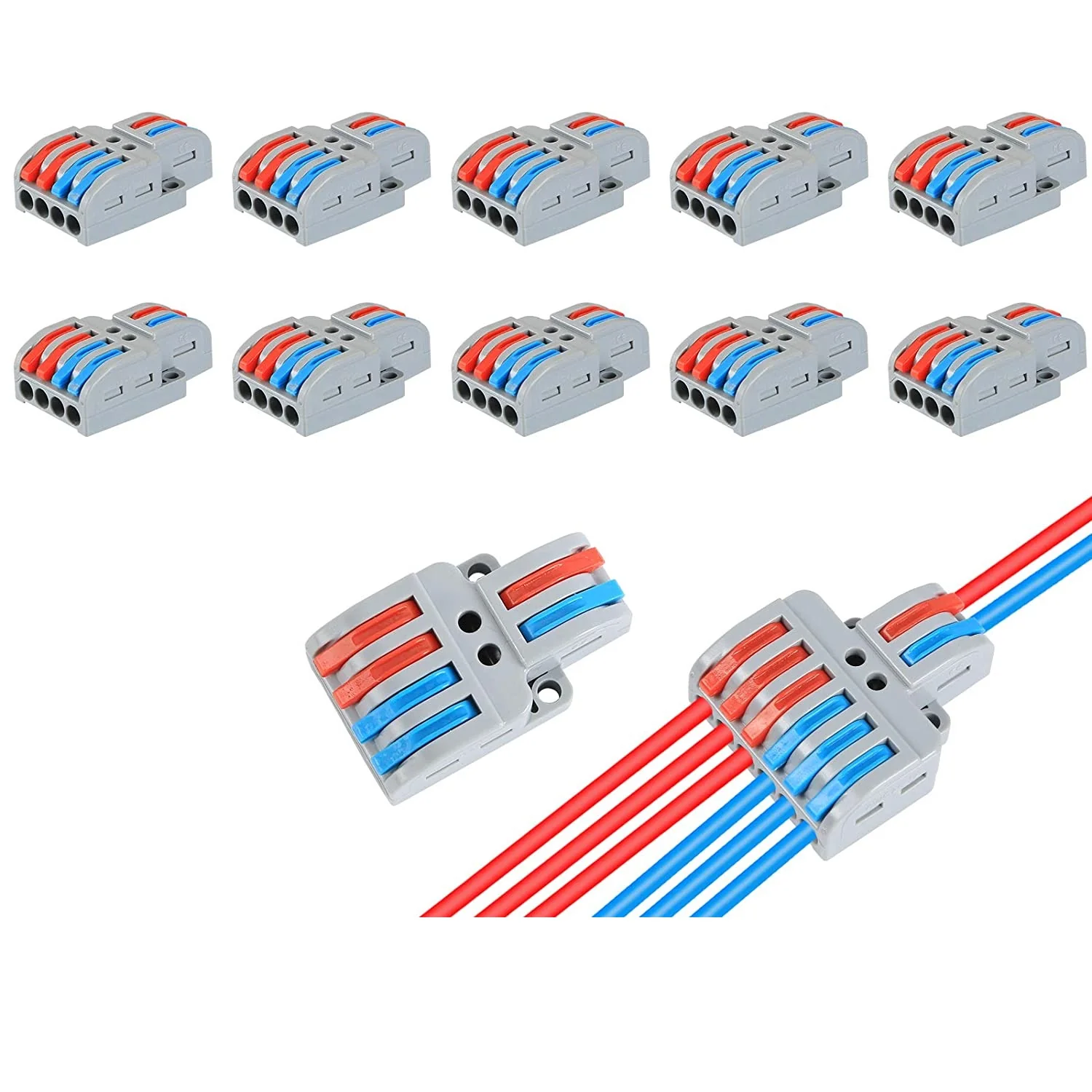 Conectores Eléctricos De Empalme Rápido. Tipo T. (10 Pzas) - Image 3