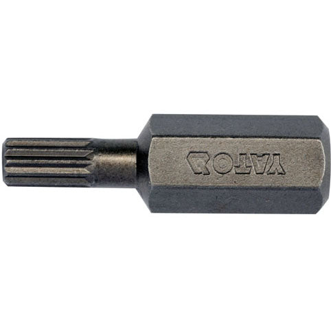 10 Pzas - Puntas De Destornillador Estriadas Spline  8 X 30 Mm - Image 2