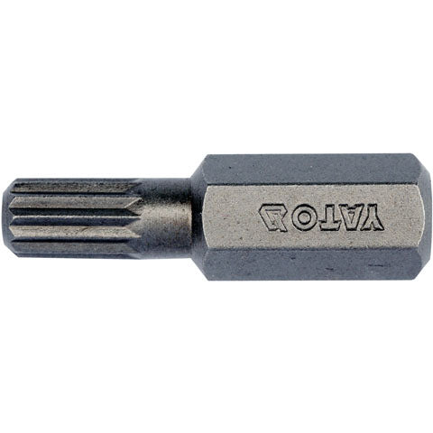 10 Pzas - Puntas De Destornillador Estriadas Spline  8 X 30 Mm - Image 3