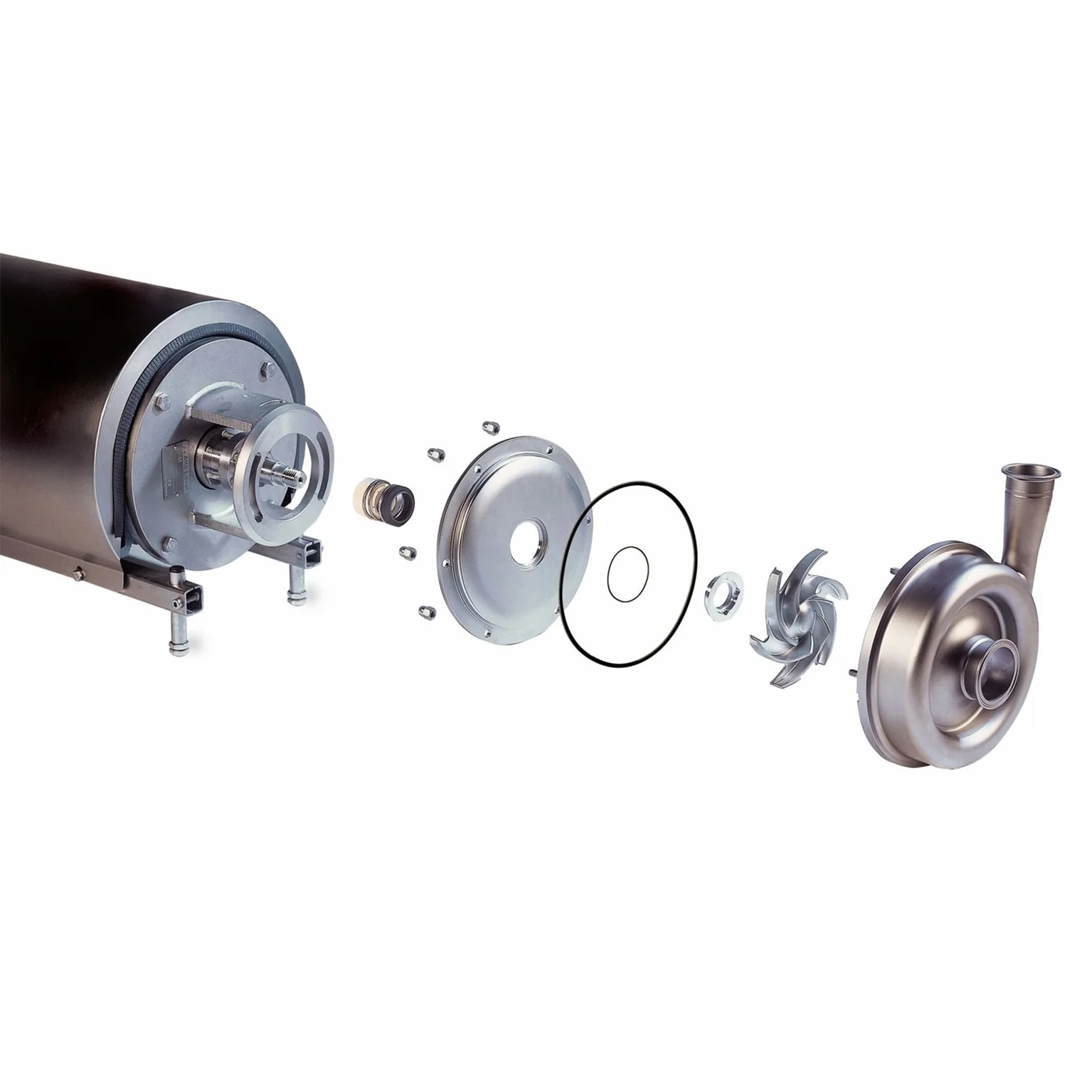 2.01 Hp. Bomba Centrifuga Sanitaria 210-230V 50Htz/ 440-480V 60Htz.316L/ FPM / SIC/SIC/FPM.3A. - Image 3
