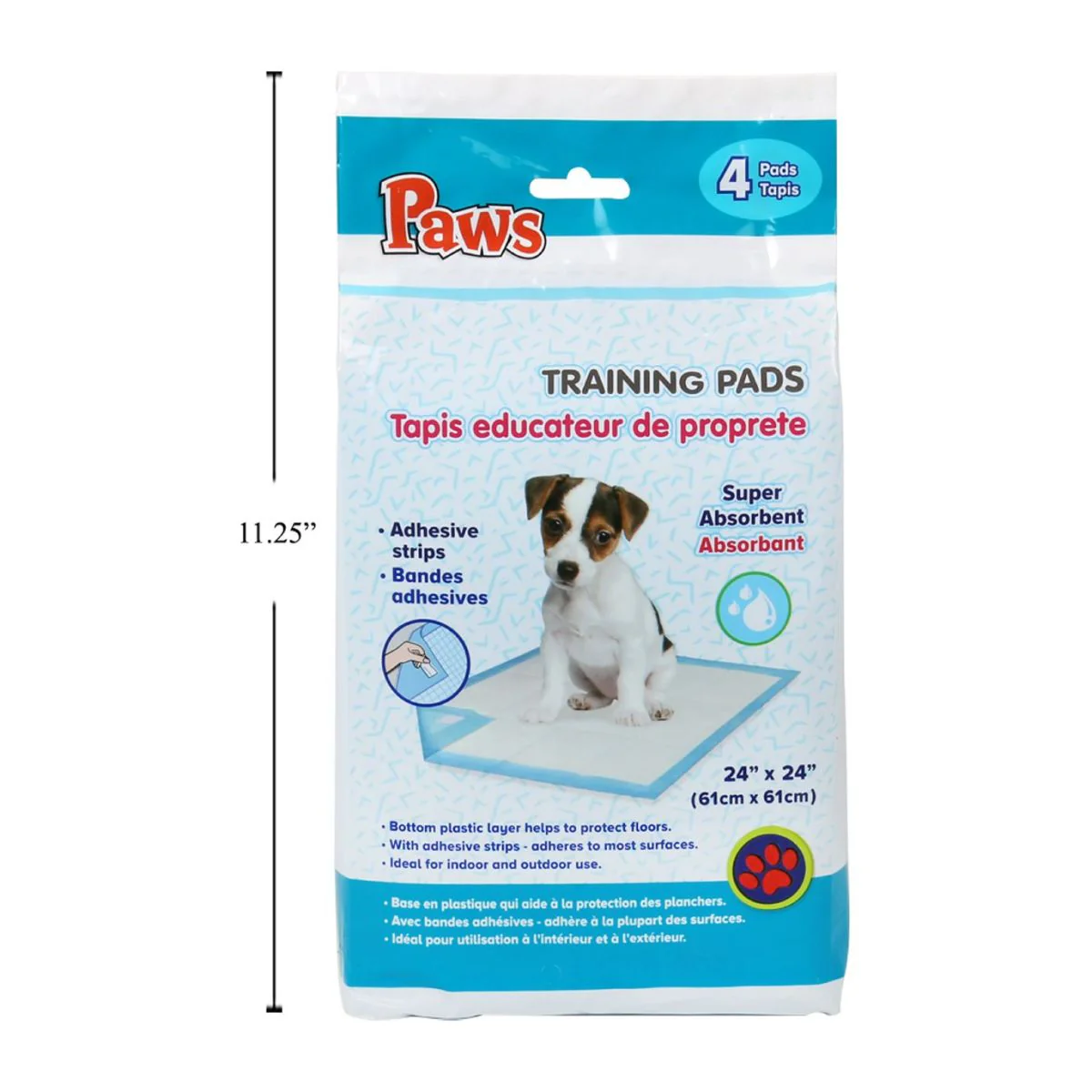 24 "X24" Paq. De 4 Almohadillas Para Entrenamiento De Mascotas - Image 6