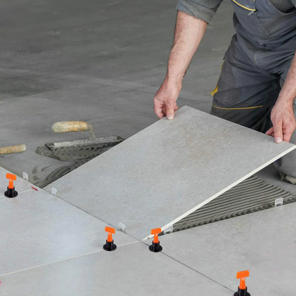 Niveladores Baldosas Separadores (25 Piezas) Sistema De Nivelación De Pisos O Azulejos.