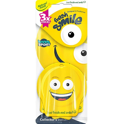 (3 Unidades) Desodorante Para Auto Fresh Smile. - Image 3