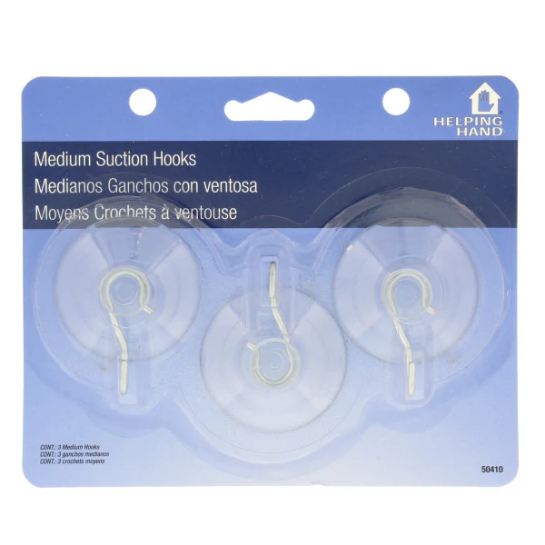 (3 Unidades) Ganchos De Succión Para Colgar - Image 2