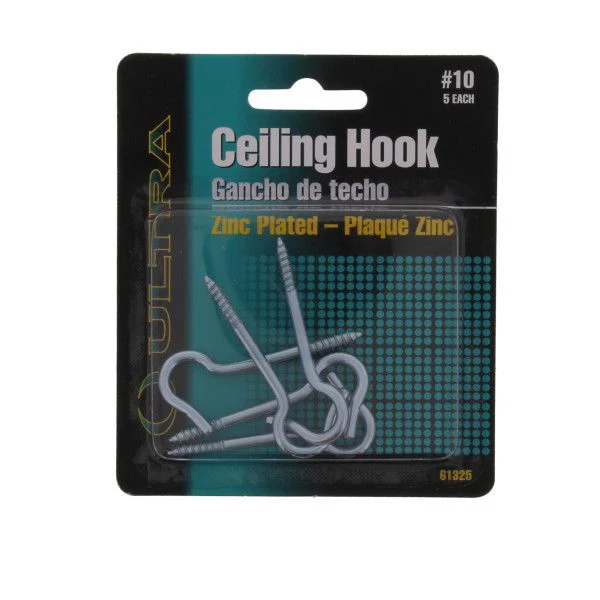 (5 Unidades) Ganchos Para Techo #10 De 2-1/16" Galvanizados - Image 3
