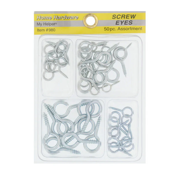 (50 Piezas) Kit De Tornillos De Ojo - Image 2