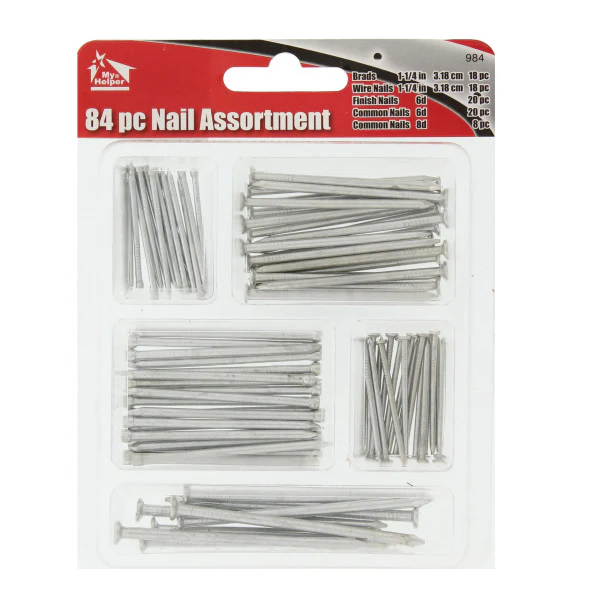 (84 Piezas) Kit Surtido De Clavos - Image 2