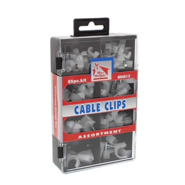 (85 Piezas) Kit Surtido De Clips Para Cables - Image 4