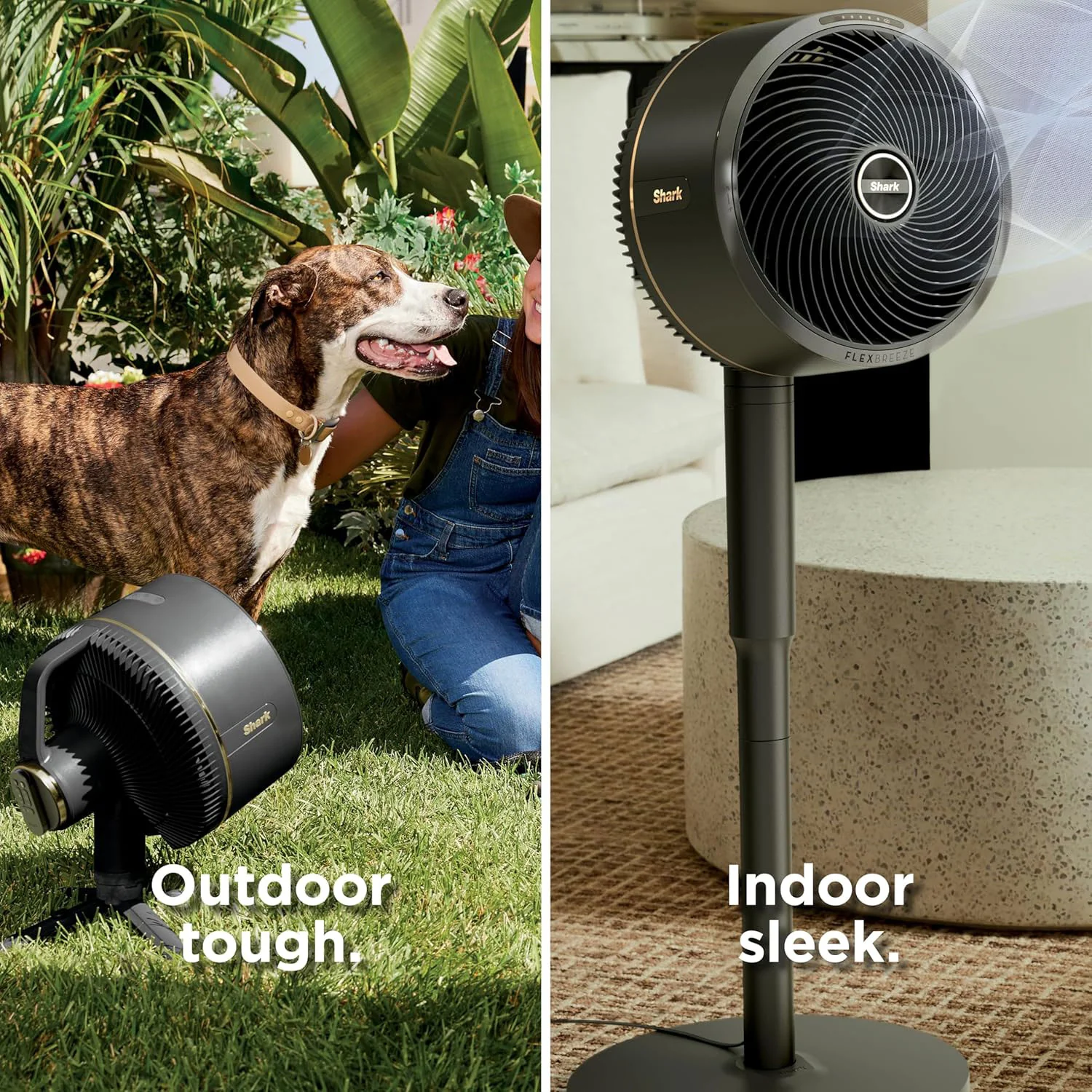 Abanico Recargable Instacool Shark. Ventilador Con Difusor De Interior Y Experior FA222. - Image 2