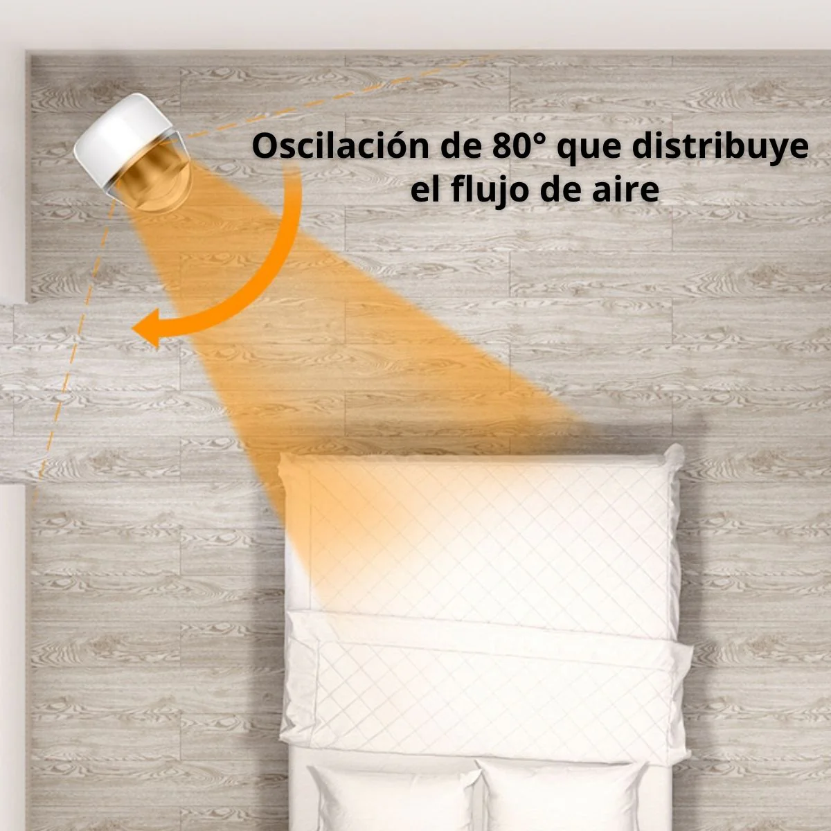 Abanico Sin Aspas Y Purificador De Aire De 32” (80X22cm) 110V. Ventilador De 40W. Elimina El 99.95 % De Partículas PM 2.5 - Image 3