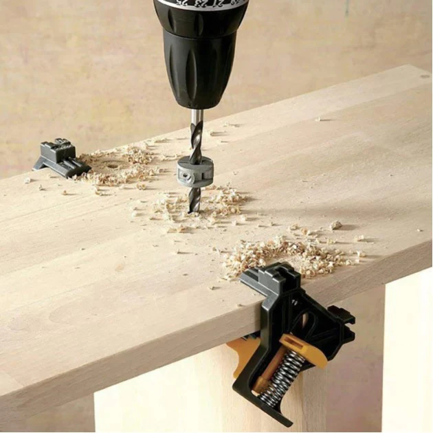 Abrazaderas De Esquina Para Angulos De 90º Con Clip De Fijacion Para Madera (4 Pzas) - Image 4
