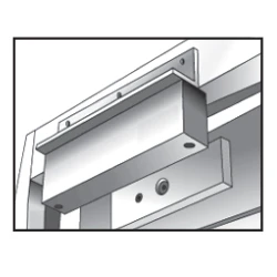 Adaptador En Forma L Para Cerradura Electromagnetica 1200Lbs - Image 2