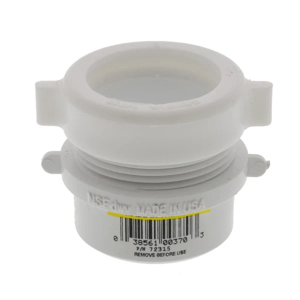 Adaptador Macho De 1-1/2" Para Trampas De Desague Lavamanos