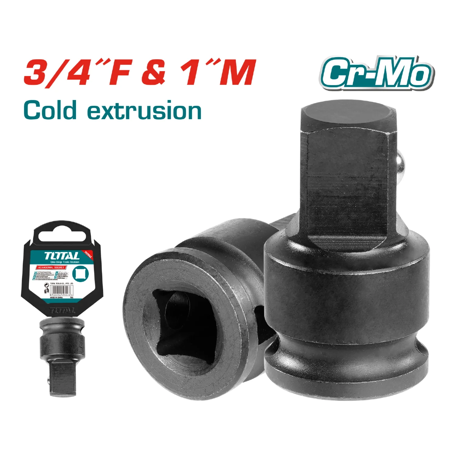 Adaptador Para Dado De Impacto 3/4"(H) X 1"(M) - Image 2