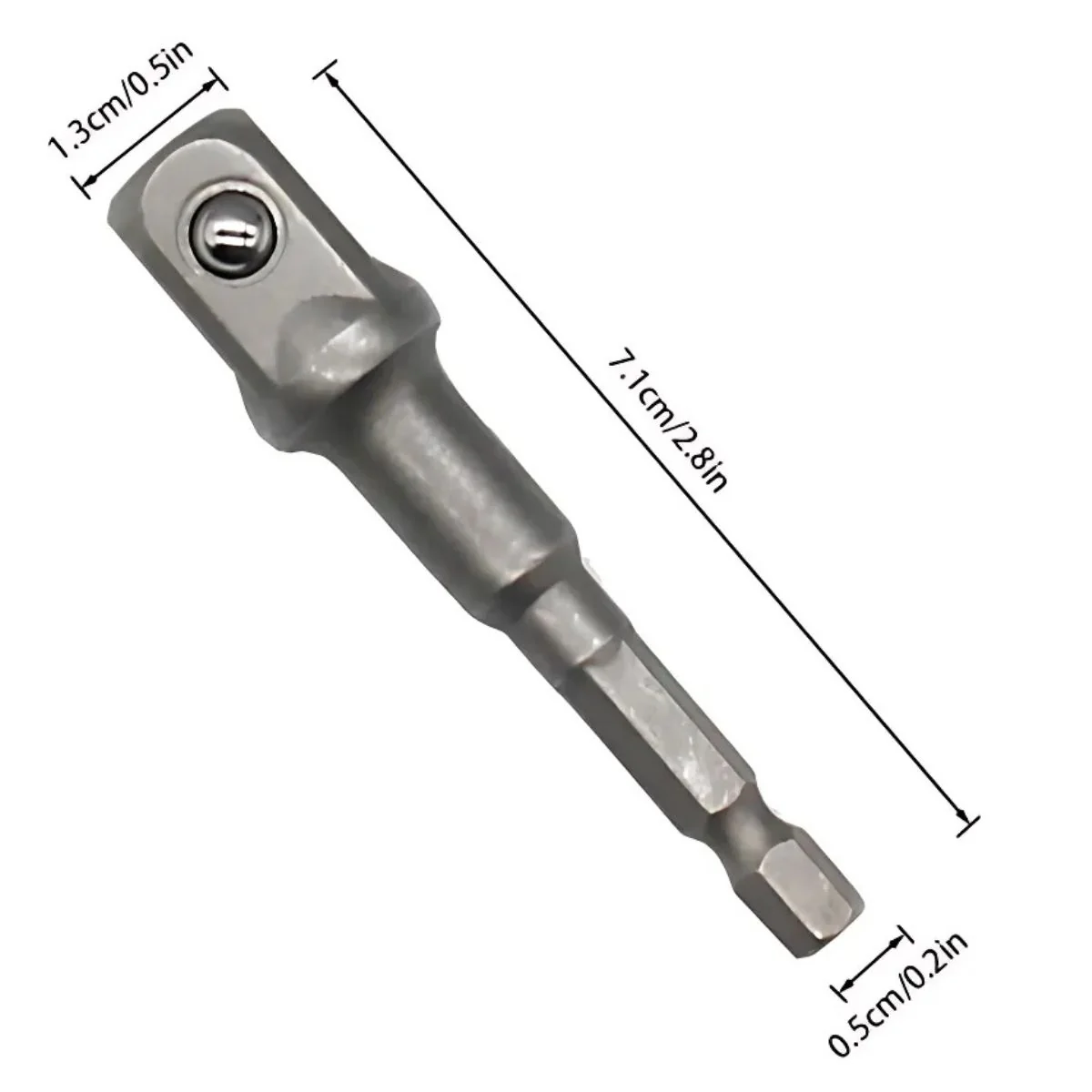 Adaptador Para Gato Hidraulico De Tijera. Conector Para Taladro Eléctrico O De Impacto. - Image 4