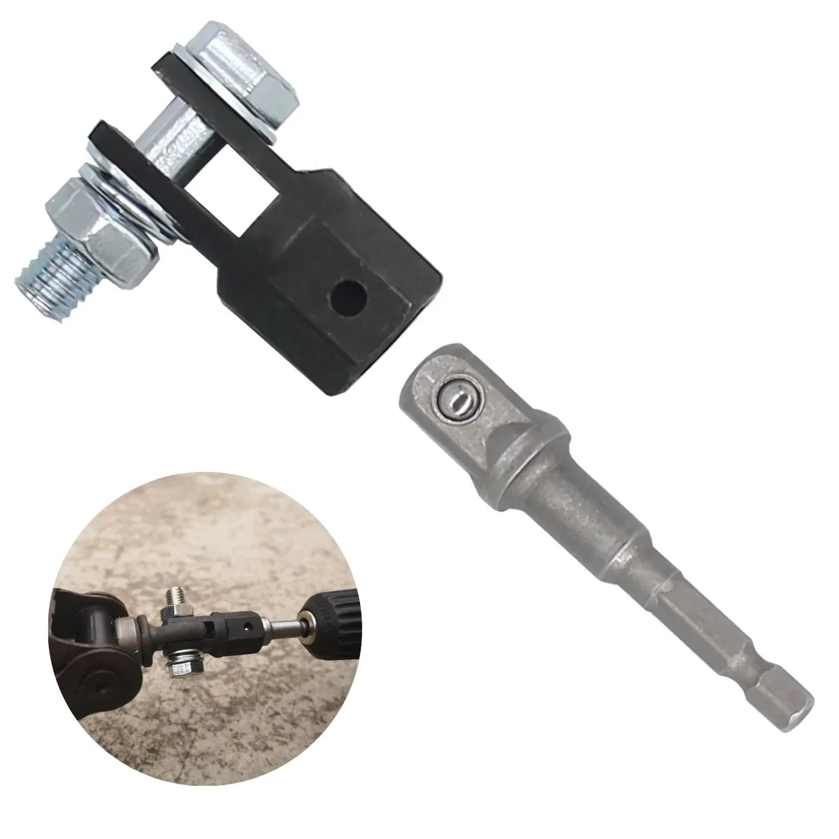 Adaptador Para Gato Hidraulico De Tijera. Conector Para Taladro Eléctrico O De Impacto. - Image 6