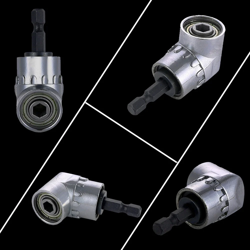 Adaptador De Punta Para Taladro De ¼” En Ángulo Recto De 105° - Image 2