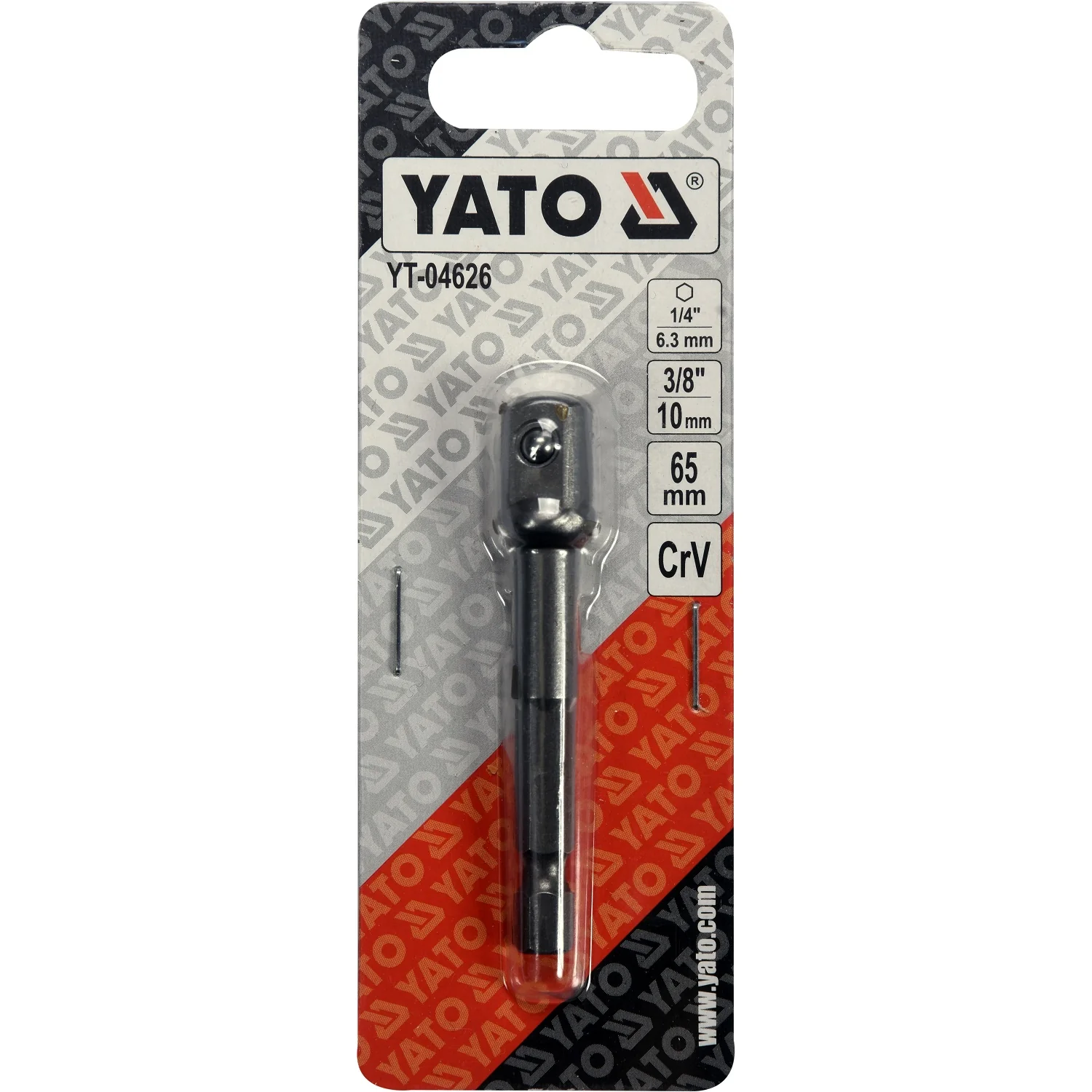 Adaptador Socket Vástago Hexagonal Extensión 3/8" 65 Mm Largo - Image 3