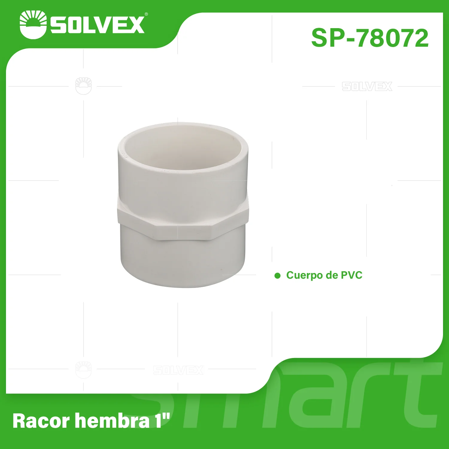 Adaptadores Hembras De PVC. Conectores Roscados Para Tuberías De Agua Potable. - Image 4