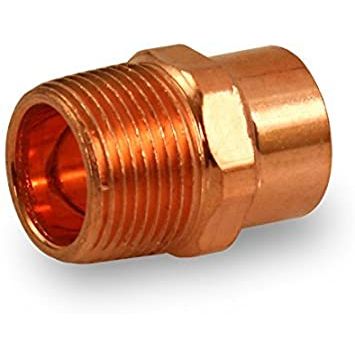 Adaptadores Machos Roscados De Cobre - Image 12