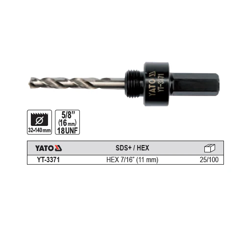 Adaptadores Para Brocas Copa Circular Sacabocado Hexagonal Y SDS Plus - Image 3