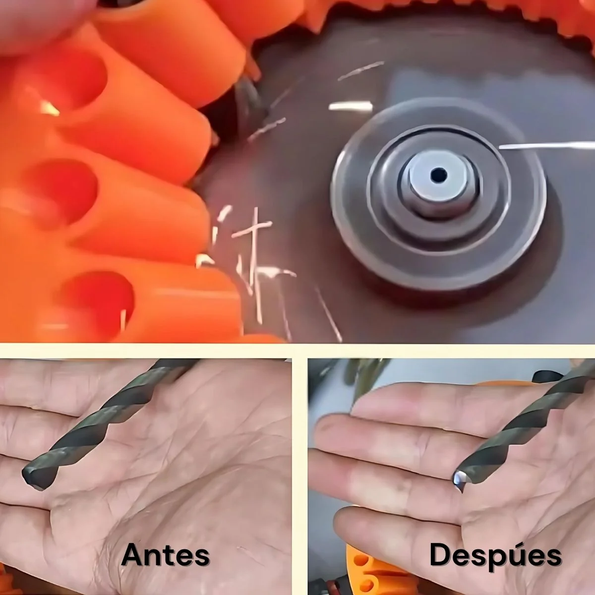 Afilador De Brocas Para Esmeriladora Angular Para Medidas Desde Φ2.5 Mm Hasta Φ13 Mm. - Image 5