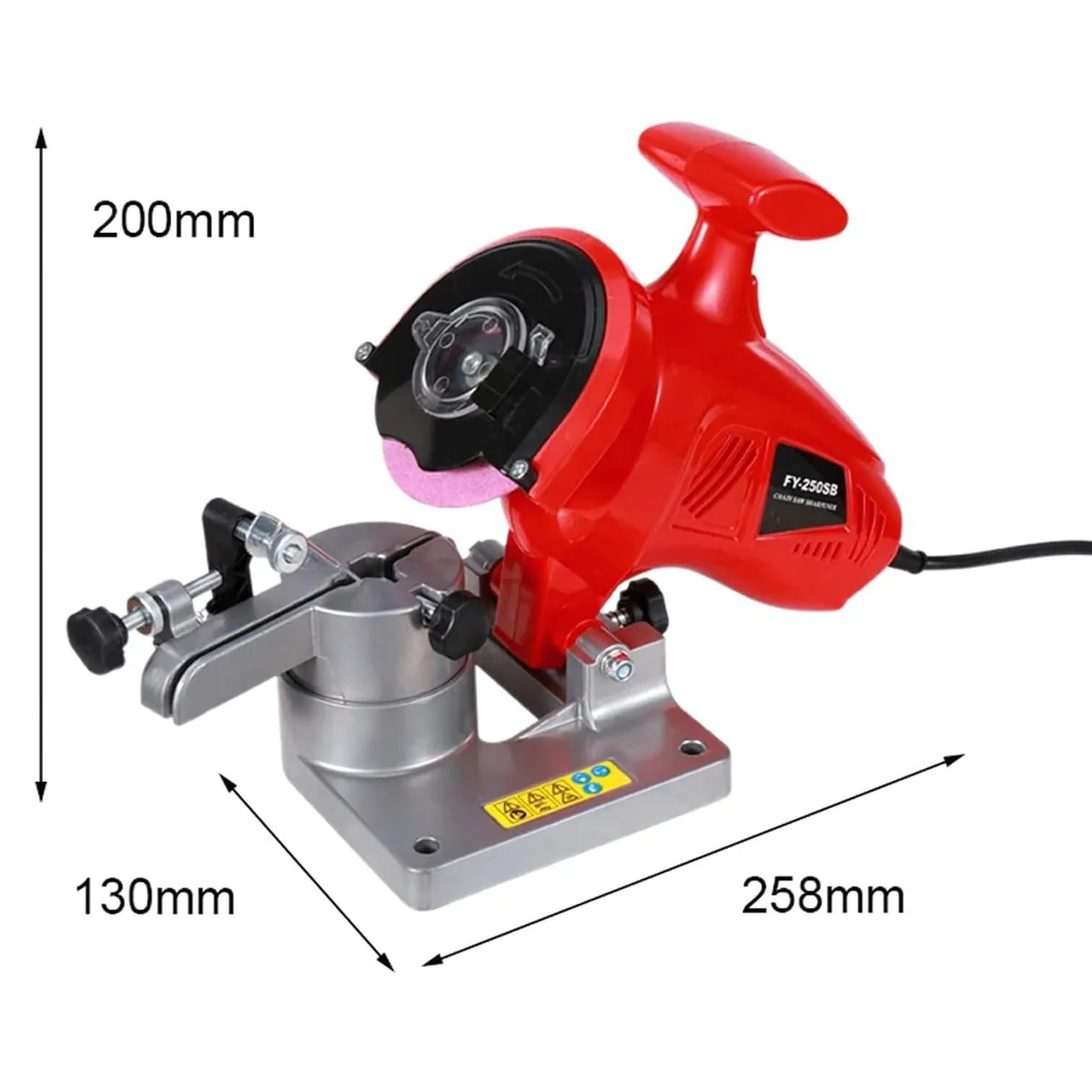 Afilador Eléctrico Para Cadenas De Motosierras 110V. Incluye 2 Discos De Afilado. - Image 4