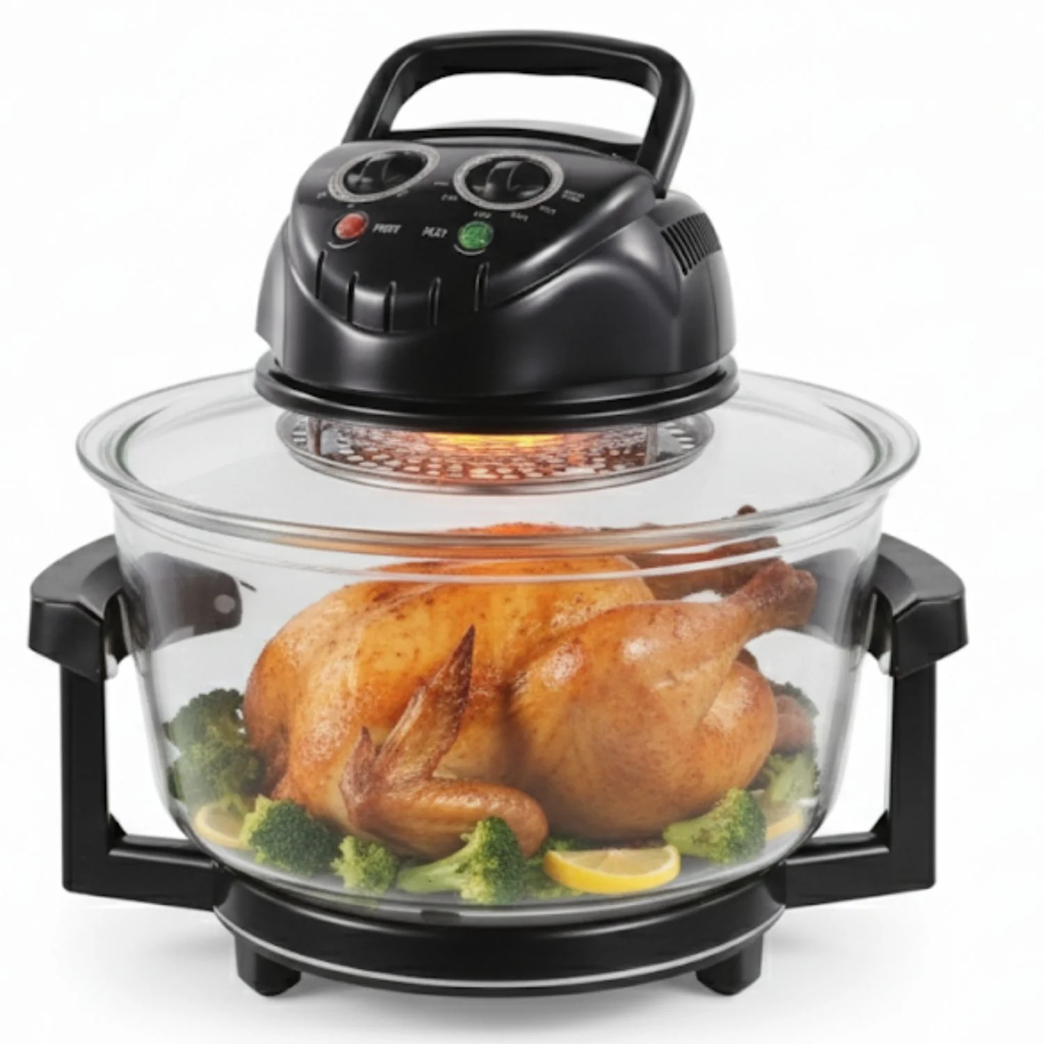 Air Fryer De Vidrio 8 En 1. 20L 1300W Horno Halógeno Multifunción Para Asar, Horneary Freír Sin Aceite - Image 2