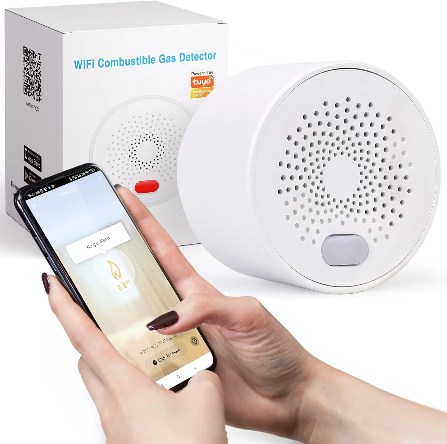 Alarma Detector De Fugas De Gas De Enchufe, Uso Por Wifi - Image 5