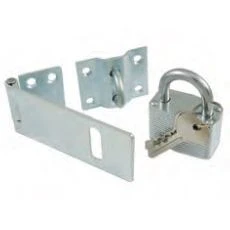 Aldaba De Seguridad De 3-1/2" Con Candado De 1-1/2" - Image 2