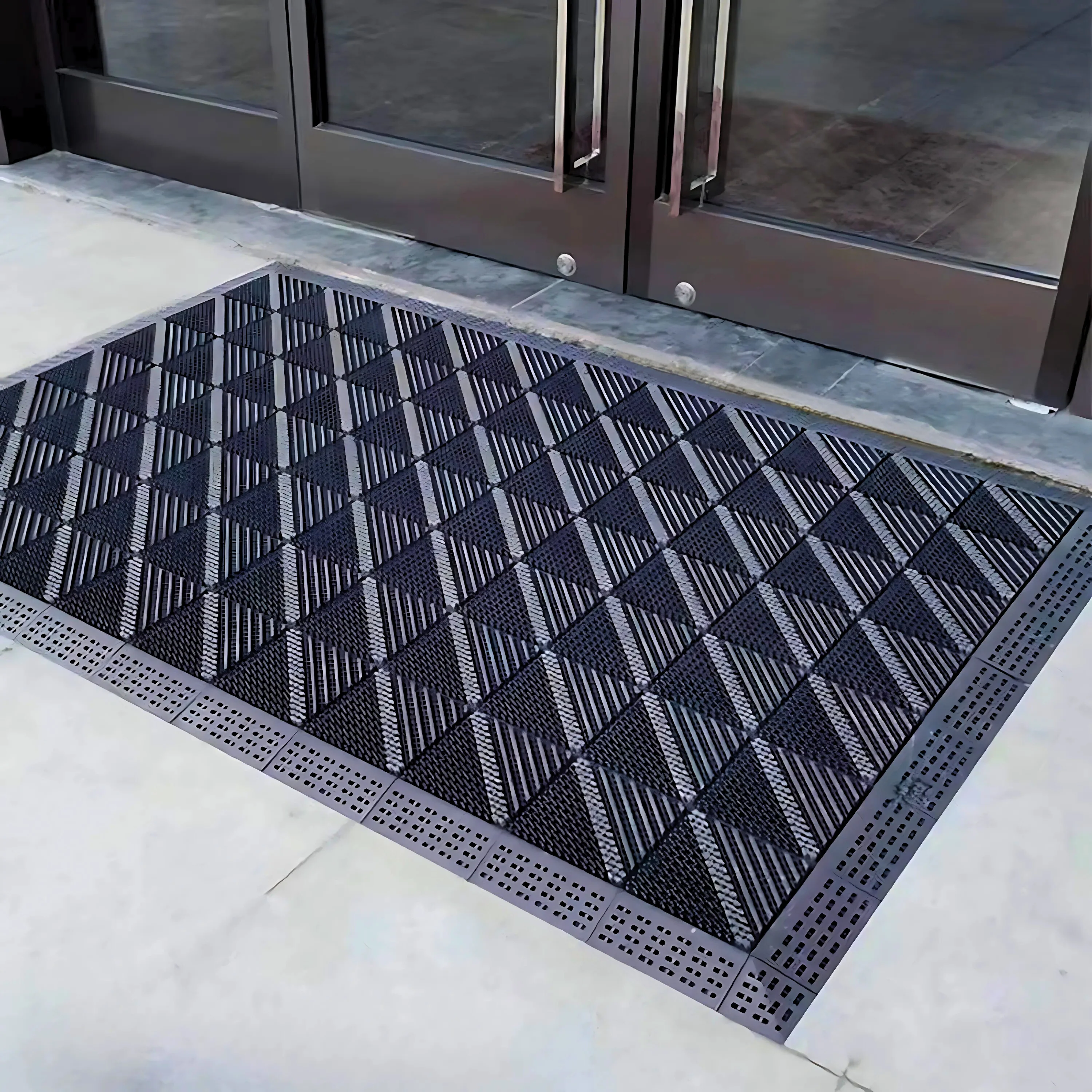 Accesorio De Alfombra Modular Exterior 15X7.5Cm.Para Exteriores, Uso Comercial Y Residencial. Alfombrilla (Borde Macho). - Image 5