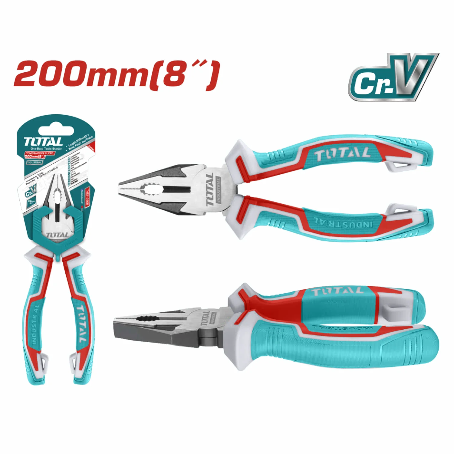Alicate De Combinacion 8"/200Mm Cr-V