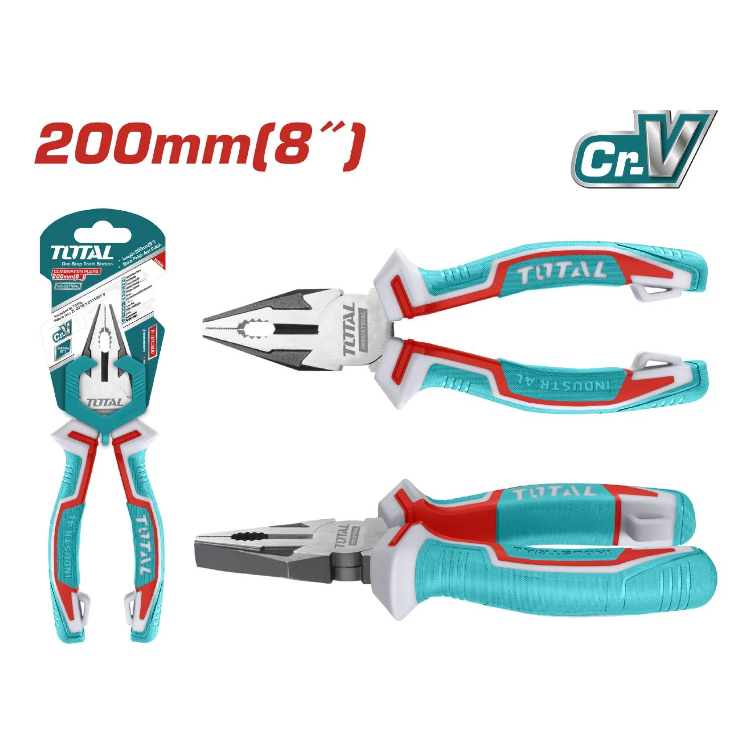 Alicate De Combinacion 8"/200Mm Cr-V - Image 2