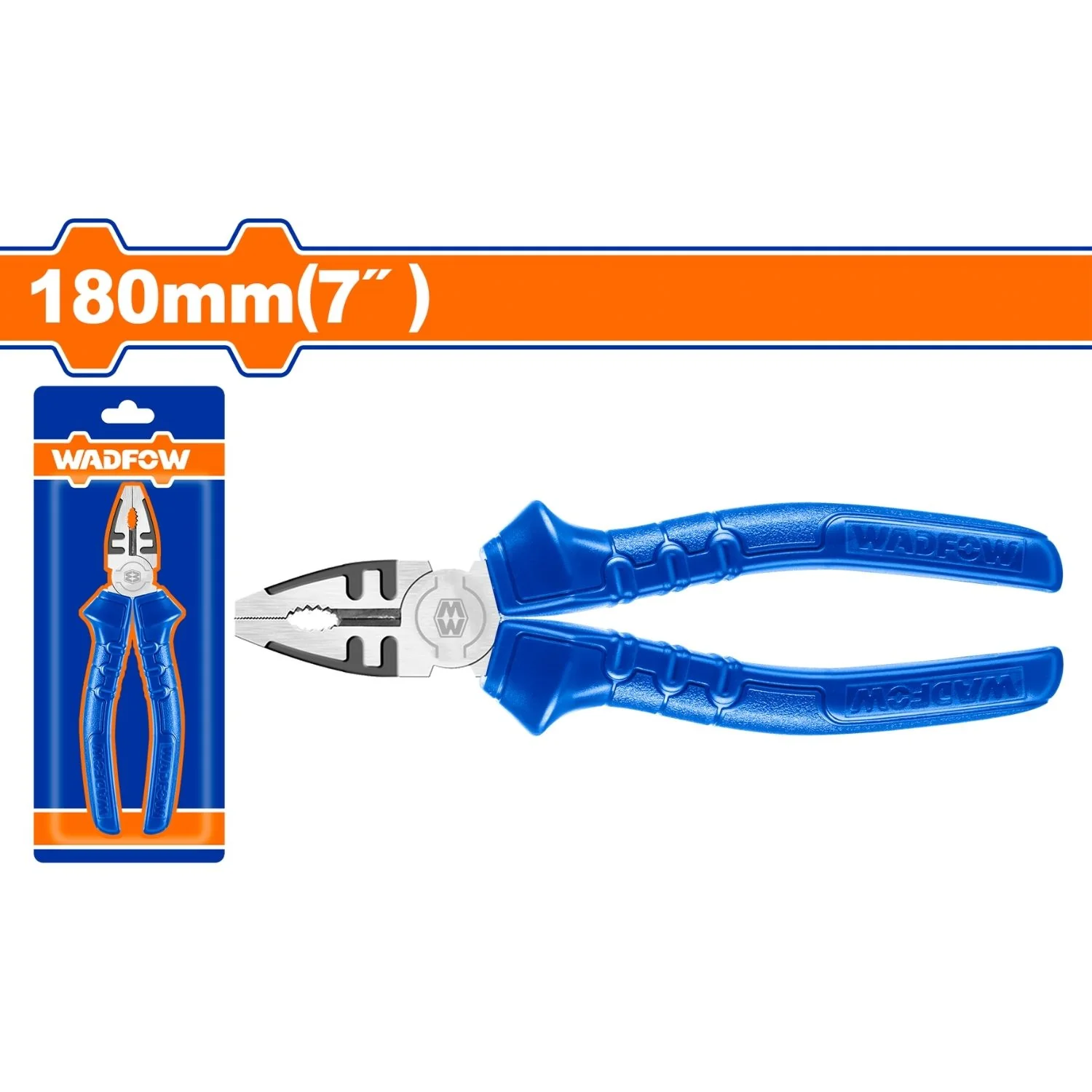 Alicates De Combinación Acero Al Carbono. Pulido. Mango Ergonómico - Image 3