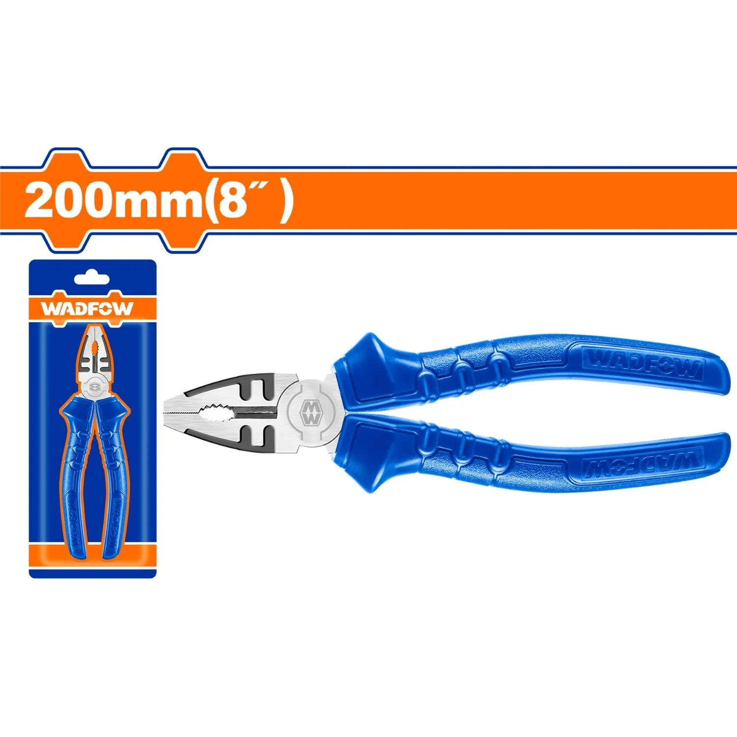 Alicates De Combinación Acero Al Carbono. Pulido. Mango Ergonómico - Image 4