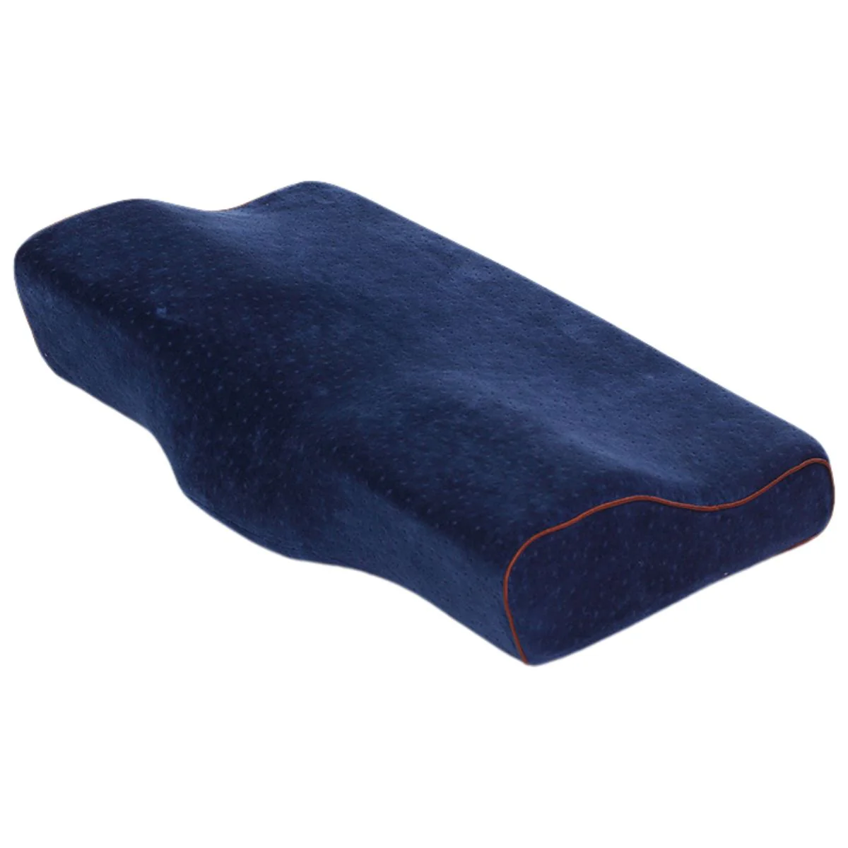 Almohada Ortopédica Ergonómica. Cojín Cervical  Con Diseño De Tres Curvas Para Dormir Mejor. 50*30*10-7CM;