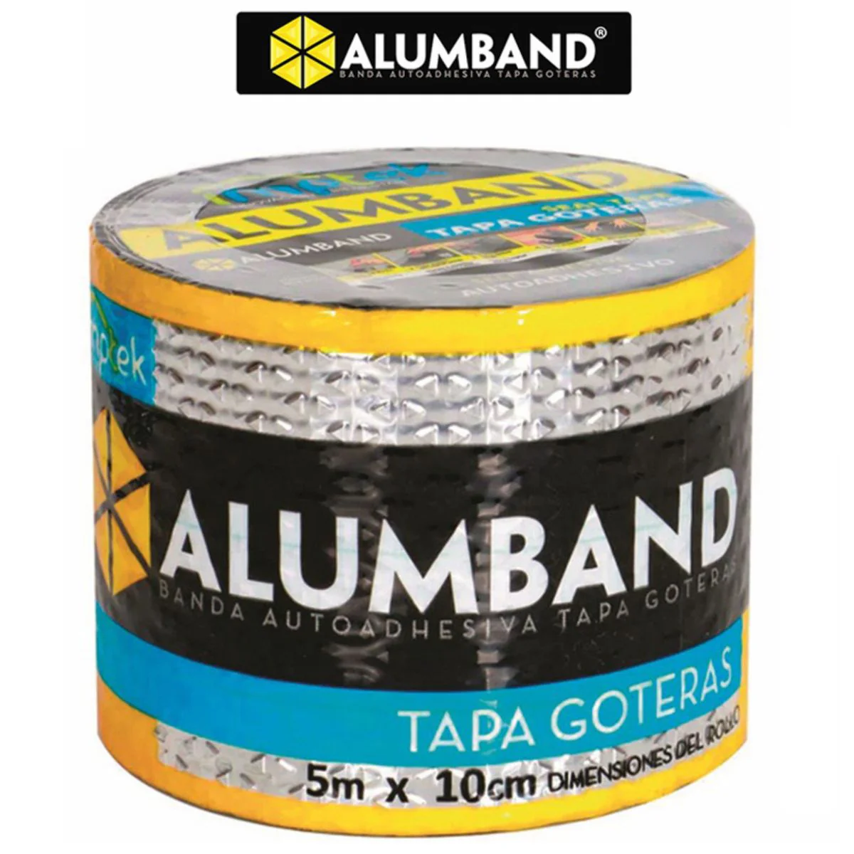 ALUMBAND Autoadhesivo 2Mm "Tapa Goteras" 5M X10cm