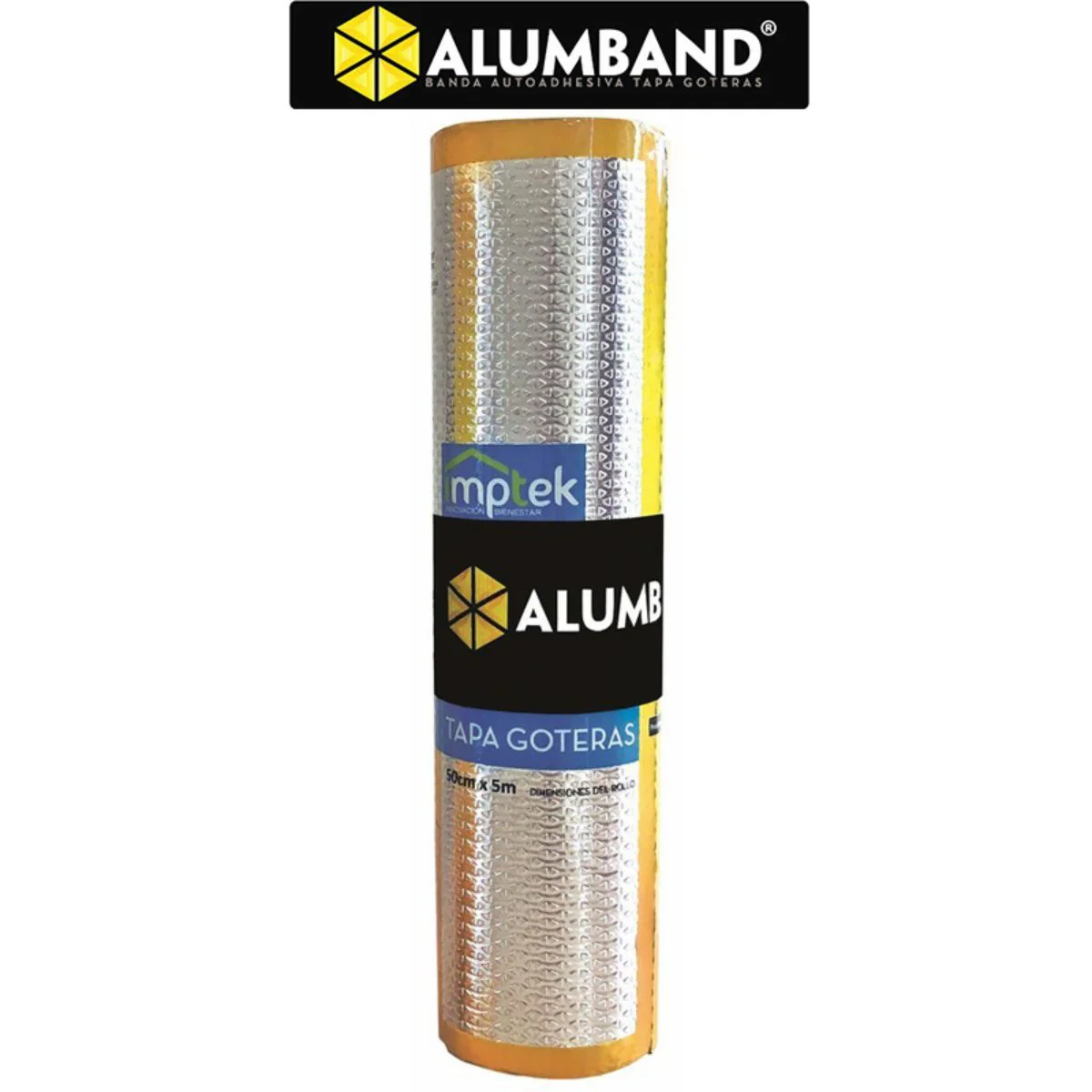 ALUMBAND Autoadhesivo 2Mm "Tapa Goteras" 5M X50cm