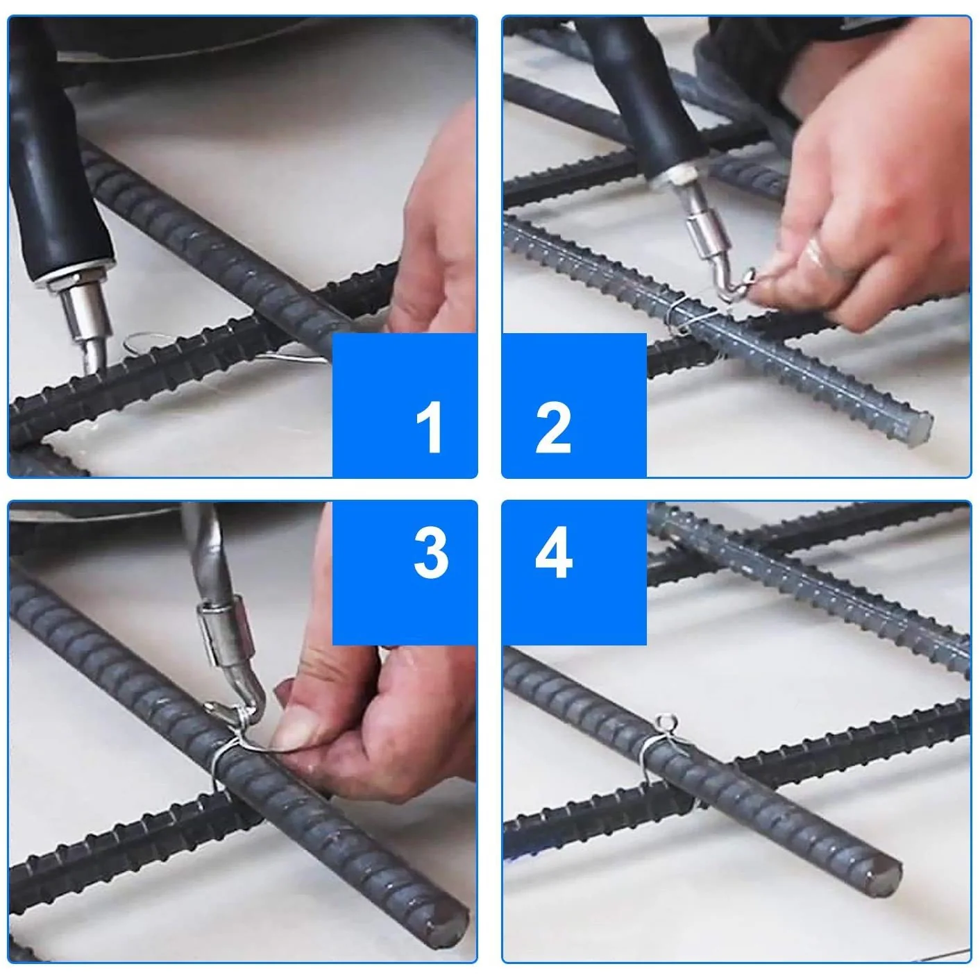 Amarrador Semi Automático De Alambre En Varilla De Construcción. - Image 4