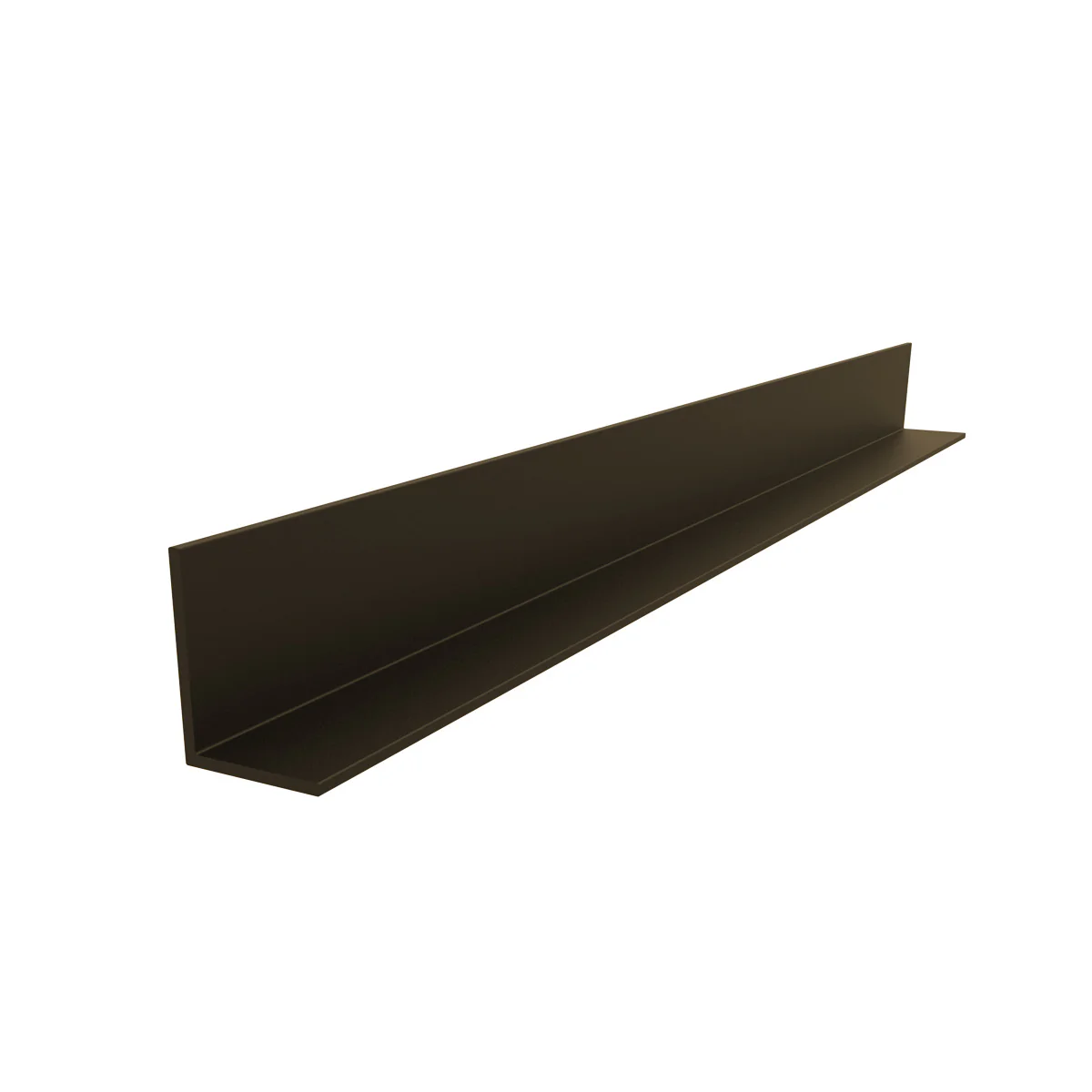 Angulo De 1 1/2" X 1 1/2" Espesor 1.6 Mm. Largo 5.85 Mts. Acabado Anodizado Bronce 15 Micron