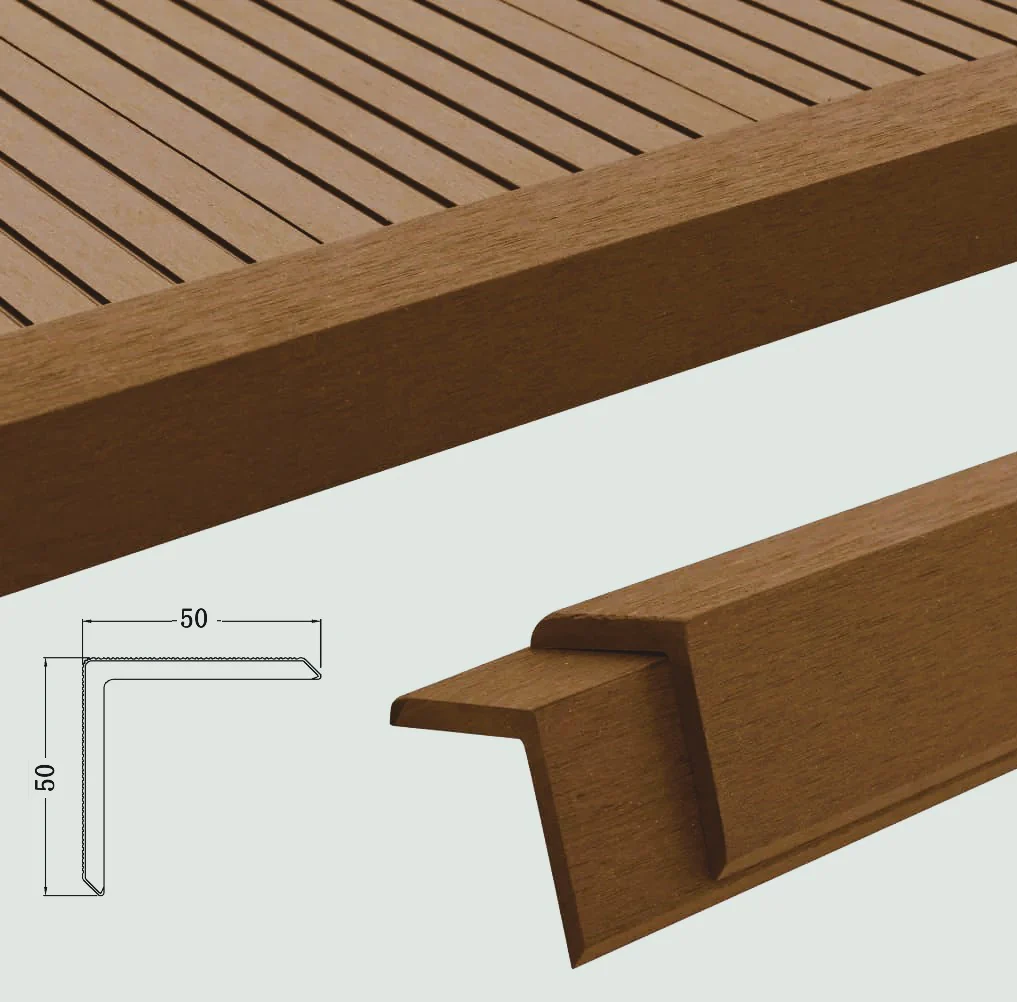 Angulo Remate Deck Caoba WPC Exteriores 50 X50x2900mm - Image 6