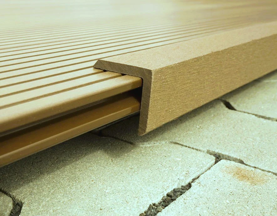 Angulo Remate Deck Teca WPC Exteriores 50X50x2900mm - Image 3