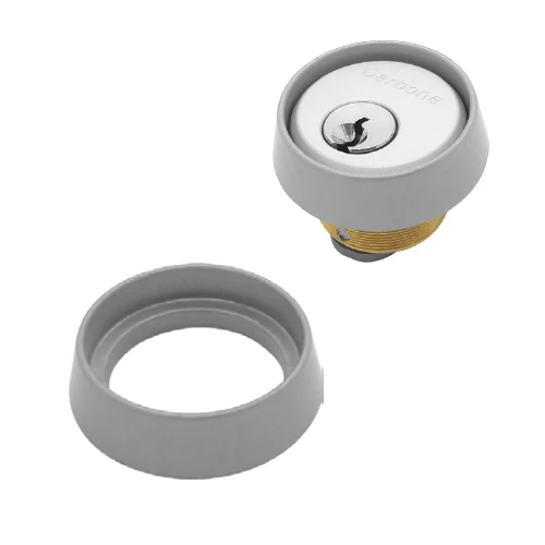 Anillo Antirobo Para Cilindro Mortise 1-5/32_ Silver SE VENDE POR UNIDAD