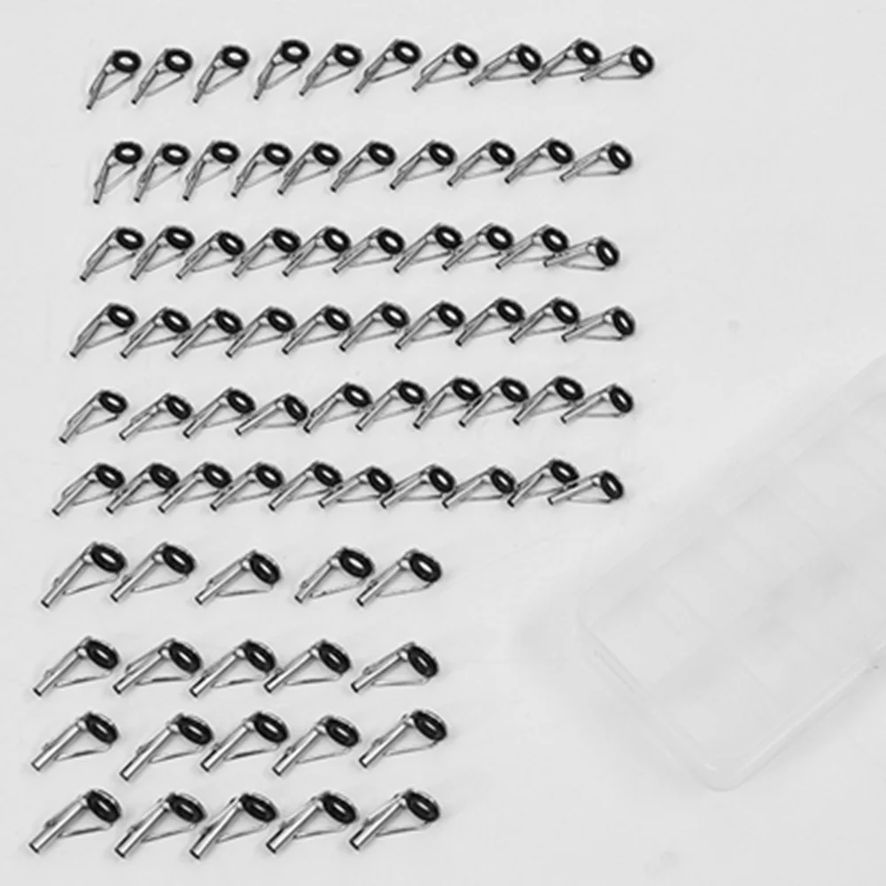Anillos Guía Repuesto Caña De Pescar 80 Pzas. - Image 3