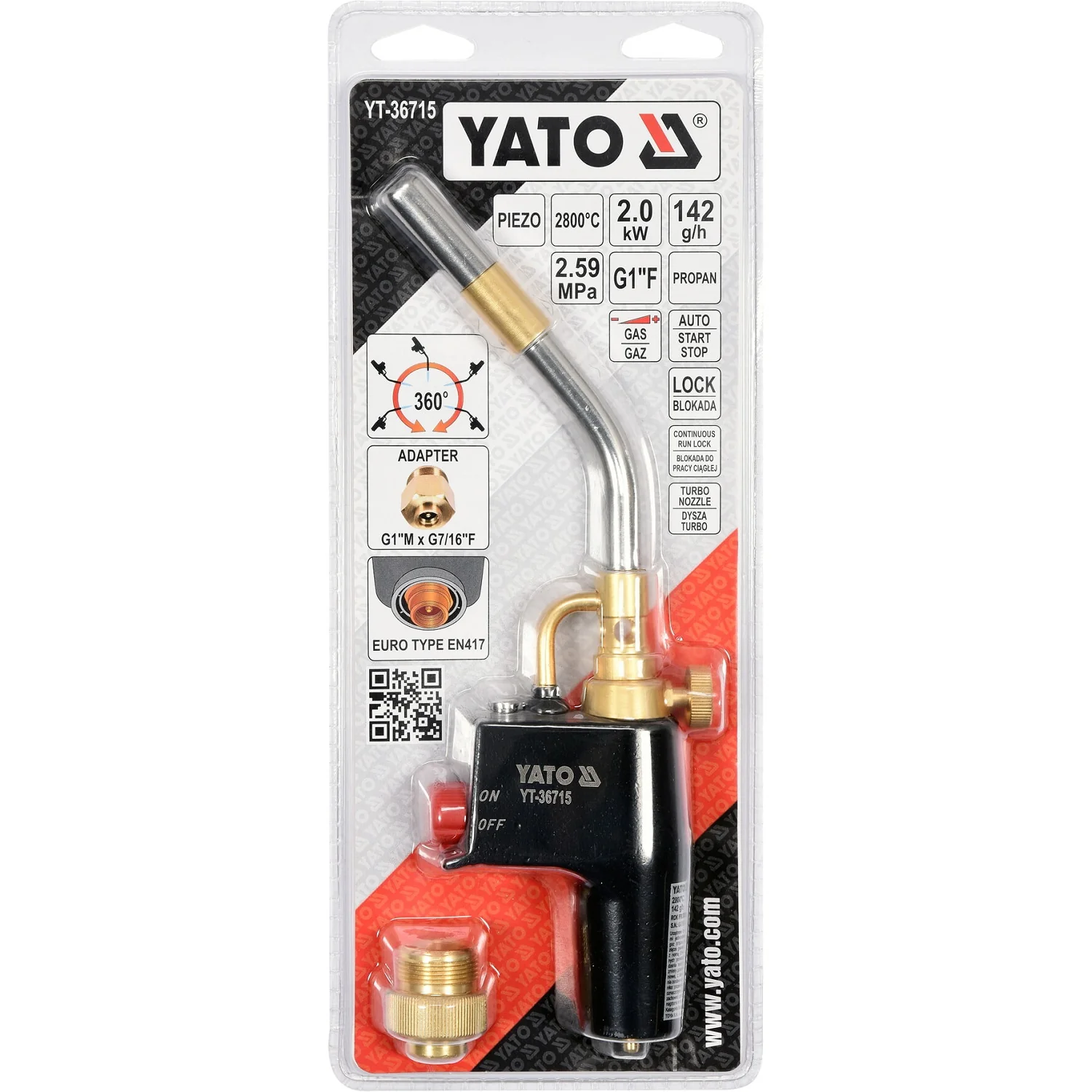 Antorcha De Mano Para Mapp Y Propano - Image 4