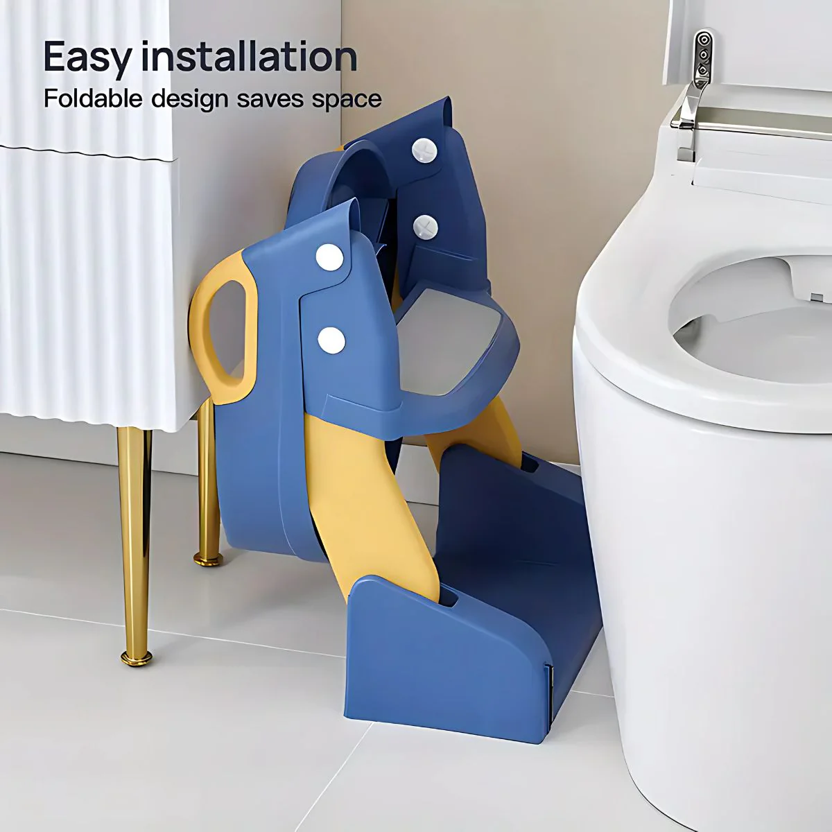 Asiento Escalera De Entrenamiento Silla De Inodoro Para Niños. (2 En 1) Escalera Infantil Potty Trainer. Escalerita Para Bebe. - Image 4