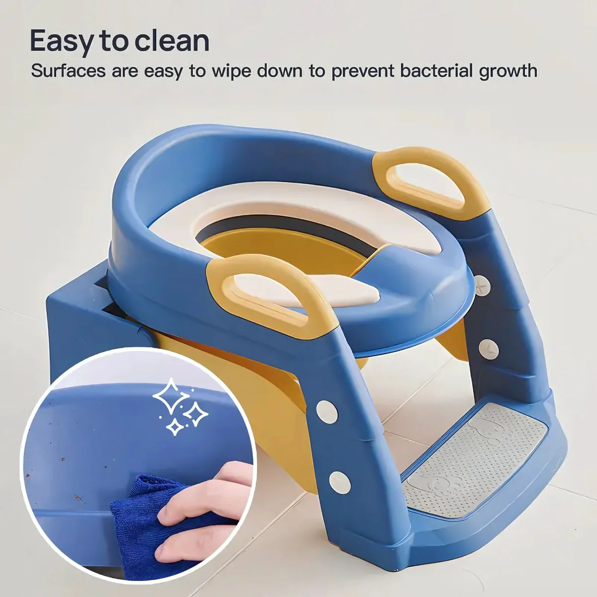 Asiento Escalera De Entrenamiento Silla De Inodoro Para Niños. (2 En 1) Escalera Infantil Potty Trainer. Escalerita Para Bebe. - Image 5