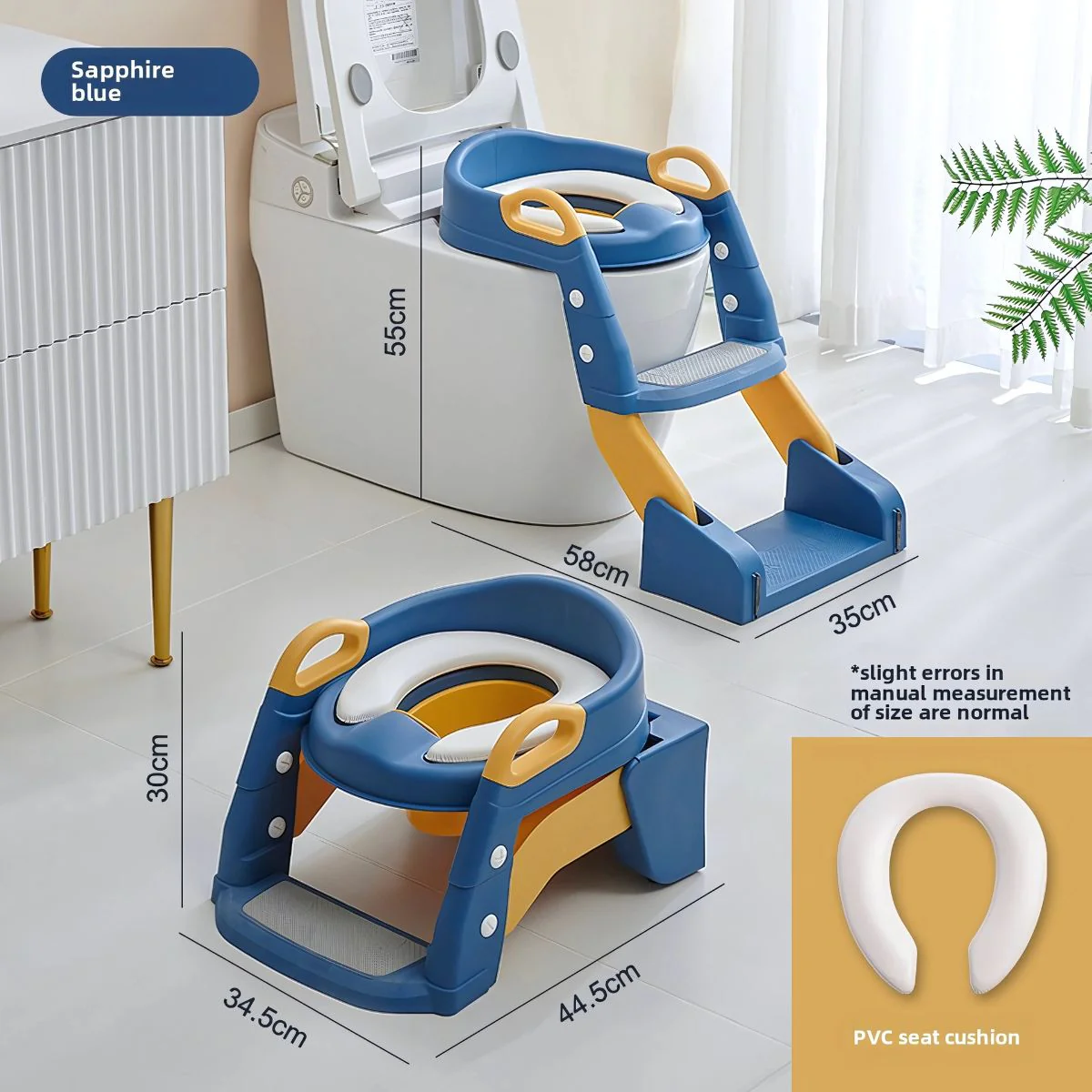 Asiento Escalera De Entrenamiento Silla De Inodoro Para Niños. (2 En 1) Escalera Infantil Potty Trainer. Escalerita Para Bebe. - Image 6